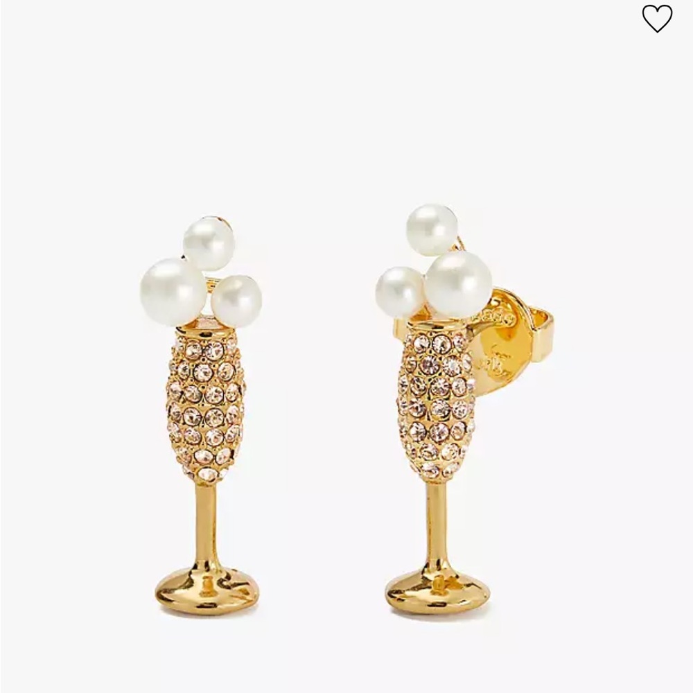 Kate Spade Cheers To That Studs